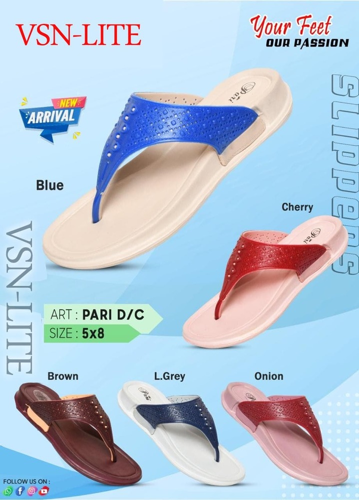 5x8 Ladies Pari DC Slippers