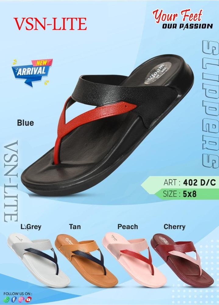 5x8 Ladies 402 DC Slippers