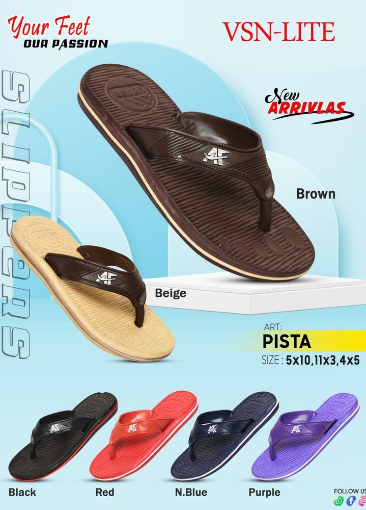 5x10 Ladies Pista Slippers