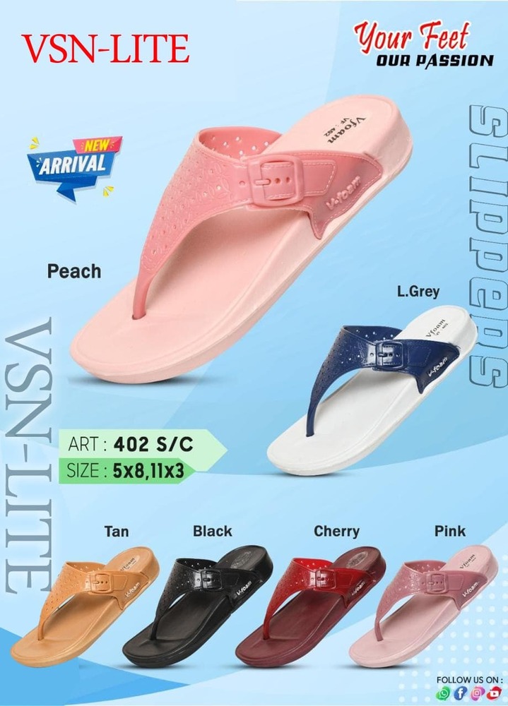 5x8 Ladies 402 SC Slippers