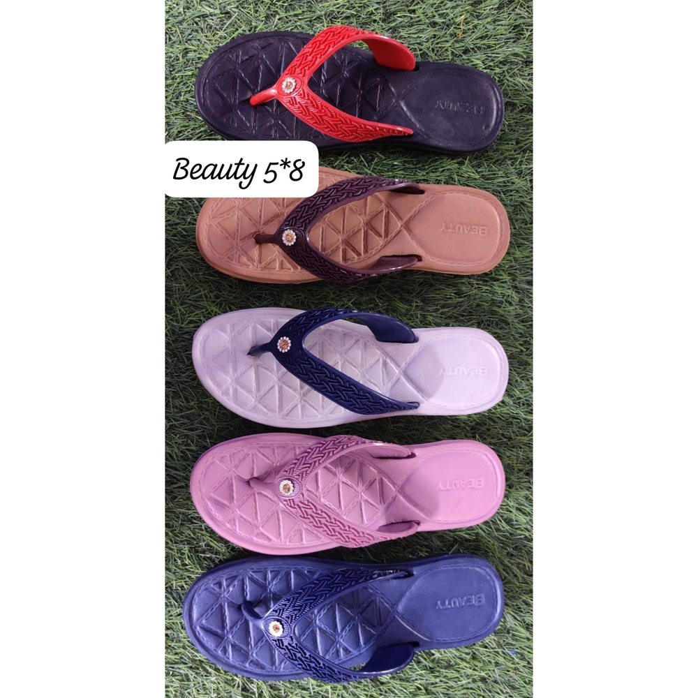 5x8 Ladies Beauty Slippers
