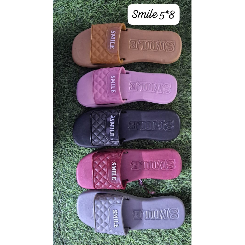 5x8 Ladies Smile Slippers