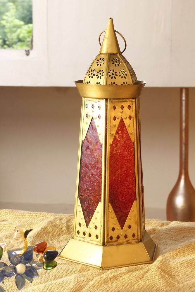metal candle lantern