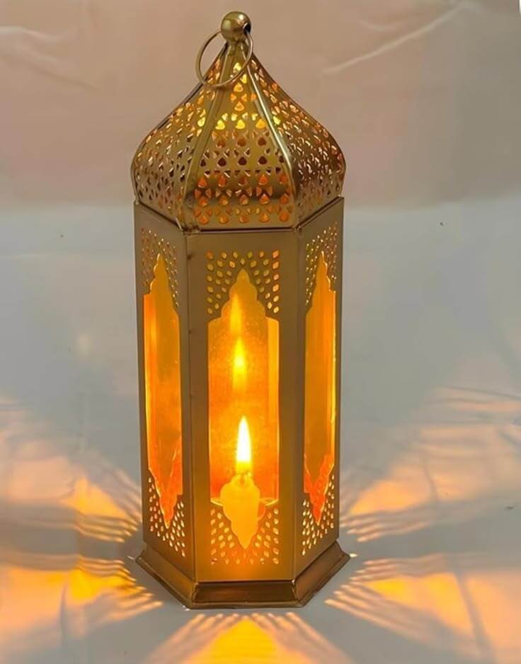 Metal Candle Lantern