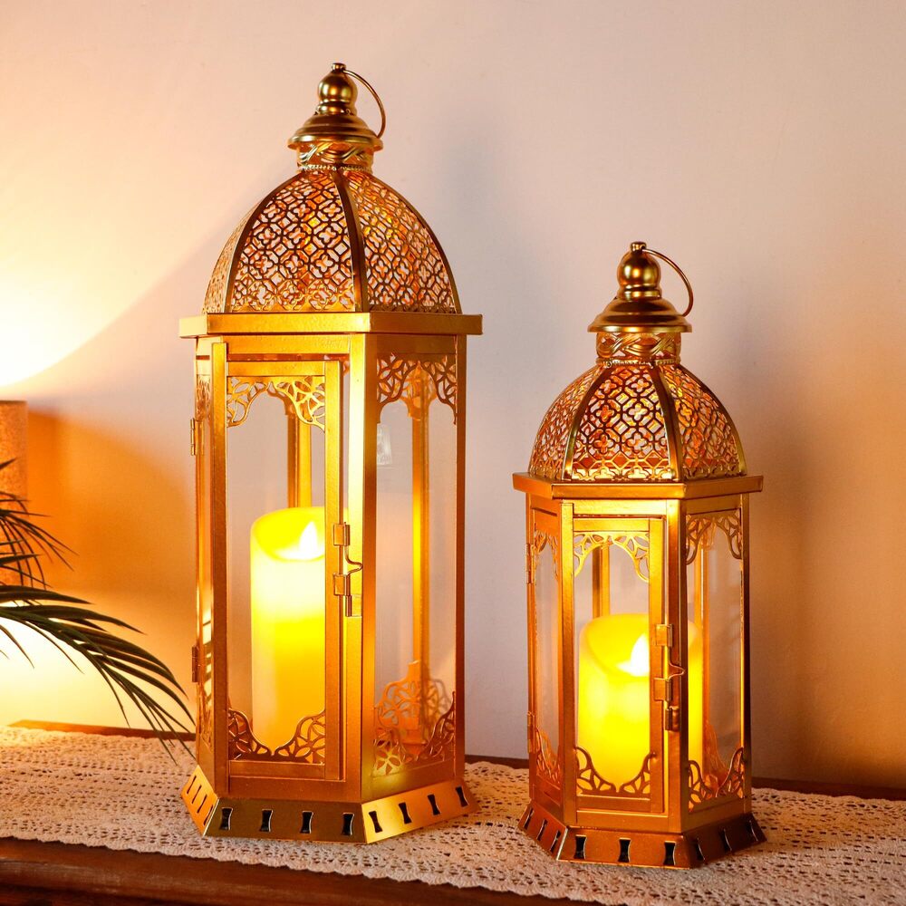 Metal Candle Lantern