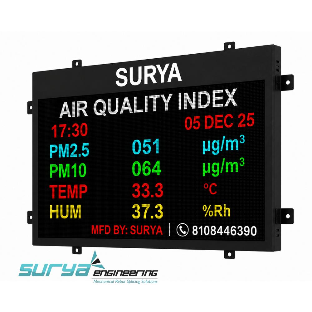 AQI Monitoring Machines Manufacturer in India | Surya Engineering