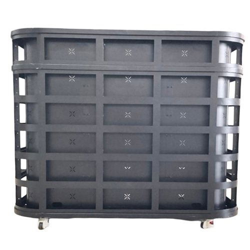 2240 mmx960 mm MS GI LED Display Cabinet for Advertising LED Screen DJ Table