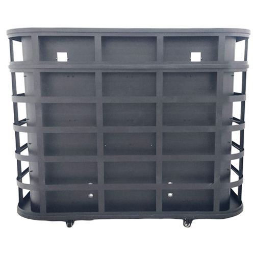 2240 mmx960 mm MS GI LED Display Cabinet for Advertising LED Screen DJ Table