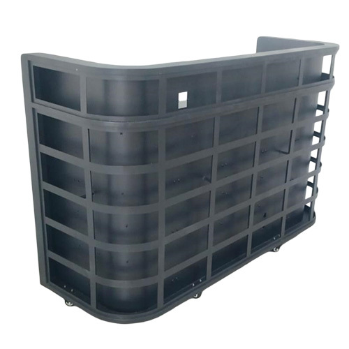 2240 mmx960 mm MS GI LED Display Cabinet for Advertising LED Screen DJ Table