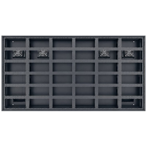 1920x960mm MS GI LED Display Cabinet for Advertising LED Screen