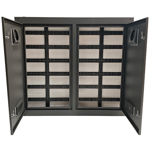 1280x1120mm MS GI LED Display Cabinet for Advertising LED Screen