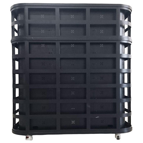 2240 mmx1280 mm MS GI LED Display Cabinet for Advertising LED Screen DJ Table
