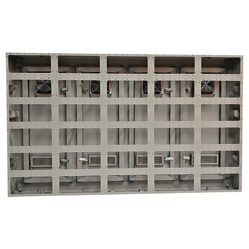1600x960mm MS GI LED Display Cabinet for Advertising LED Screen