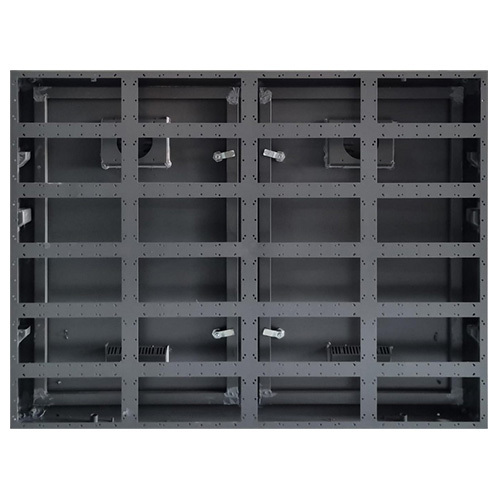1280x960mm MS GI LED Display Cabinet for Advertising LED Screen Slim Series