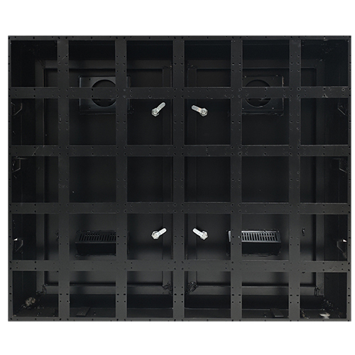 1152x960mm MS GI LED Display Cabinet for Advertising LED Screen