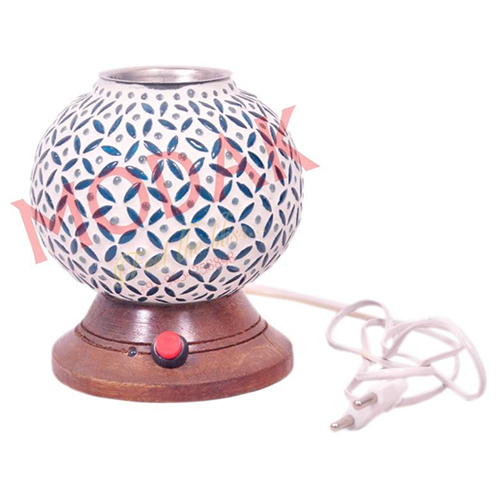 TT M-06 Firozi Table Top Kapoor Dani Lamp