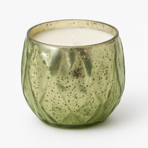 3.5 Inch Oval Glass Wax Candle