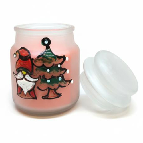 H.P-1 Yankee Hand Painted Candle Jar