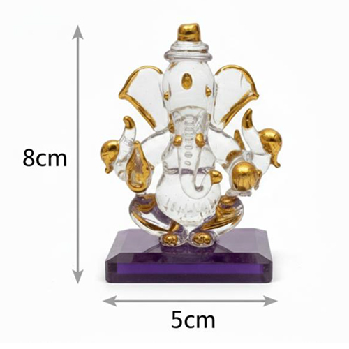 Ganesh Purple Statue