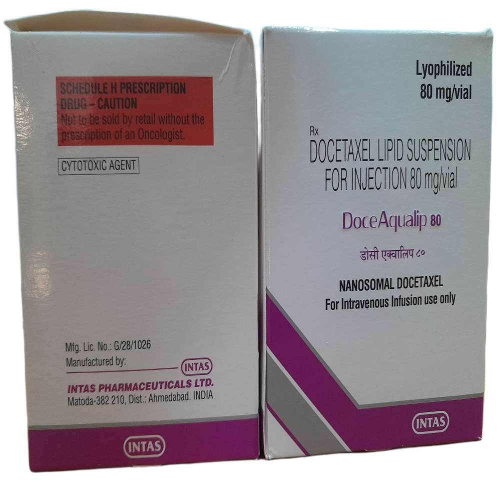 Doceaqualip 80mg - Docetaxel Lipid Suspension Injection