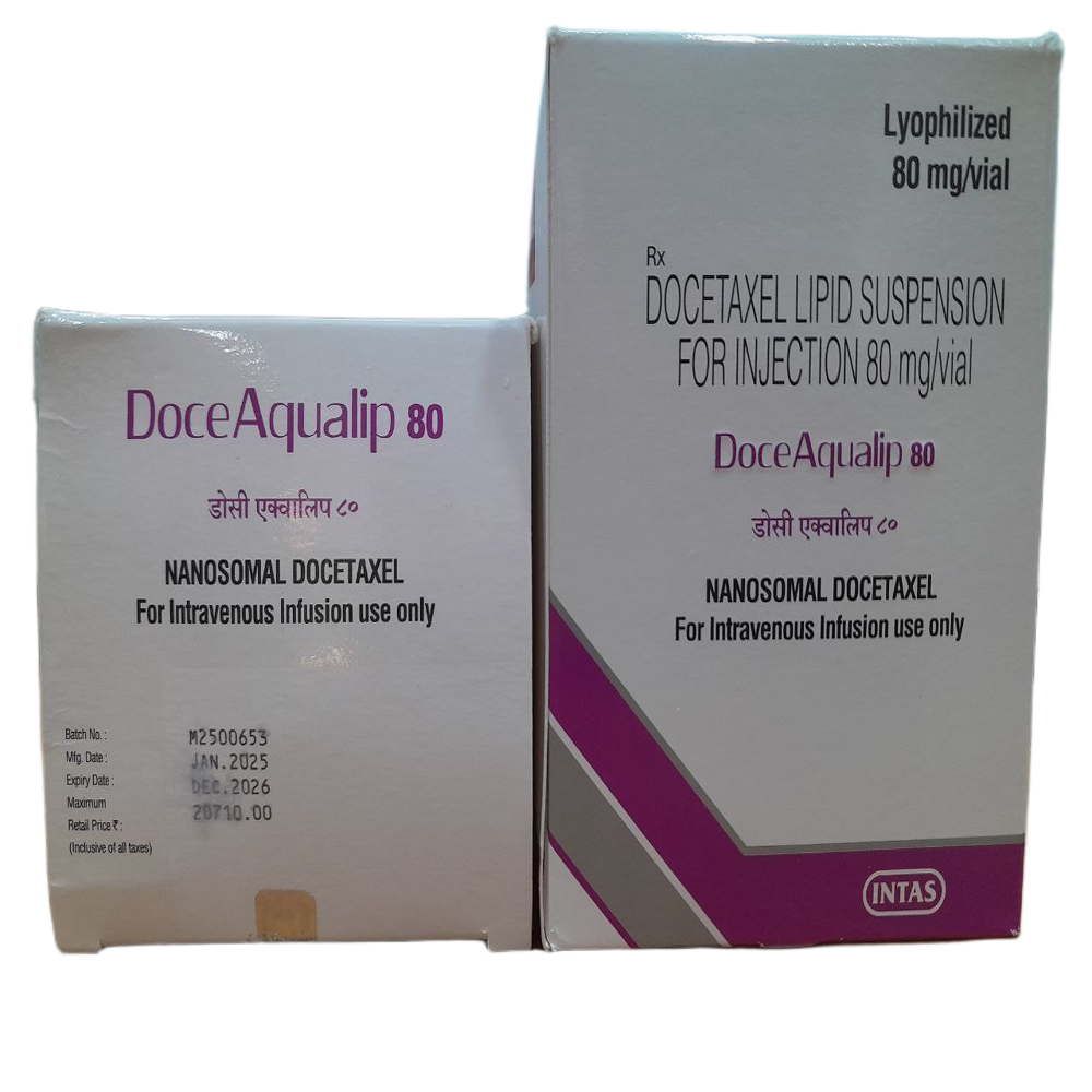 Doceaqualip 80mg - Docetaxel Lipid Suspension Injection