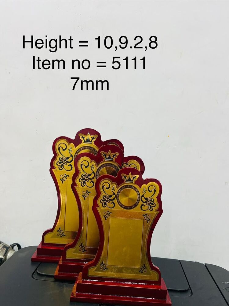 Golden Momentos Trophy - Color: Copper Color