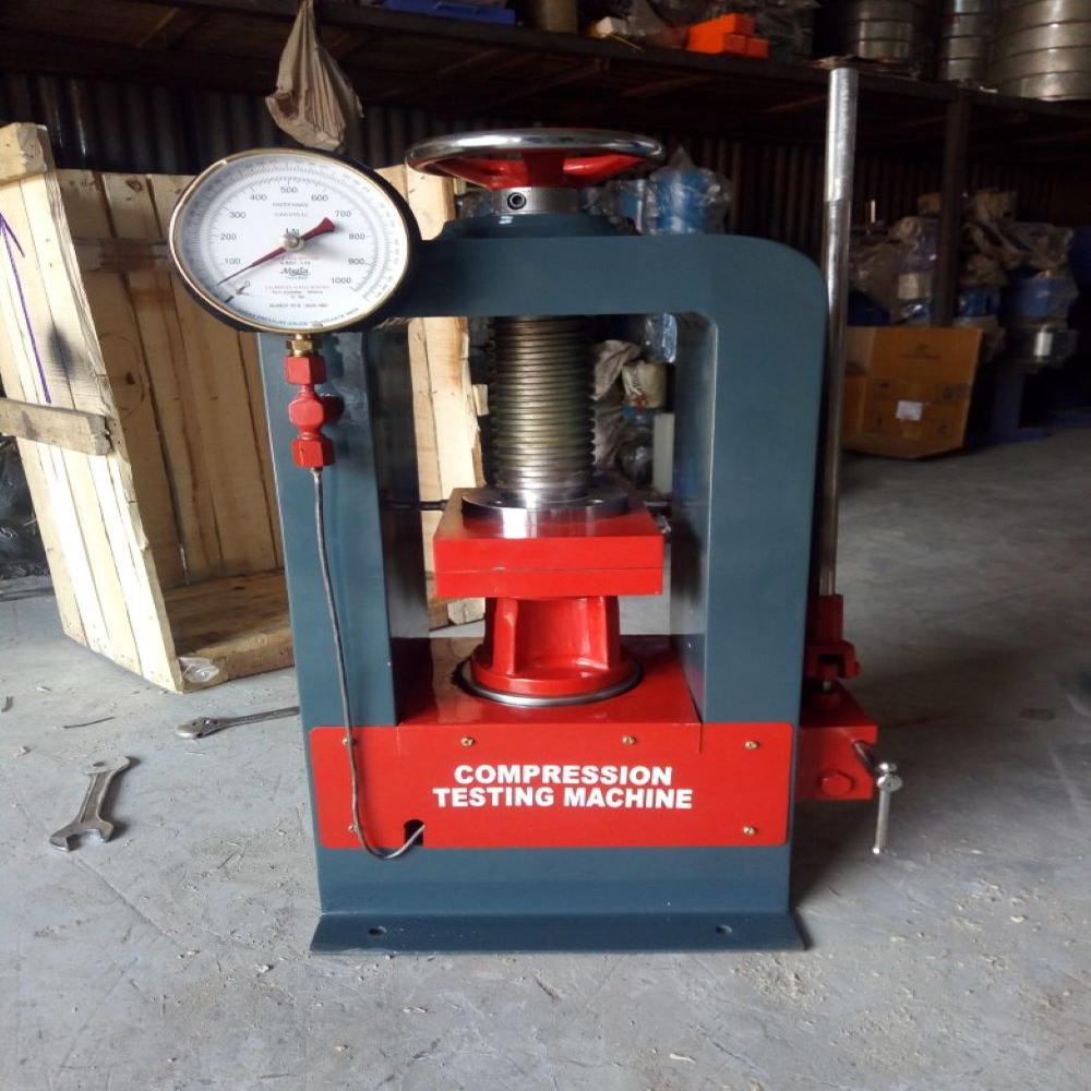 Compression Testing Machine (Channel Type Load Frame) - Capacity: 100 Tons/year