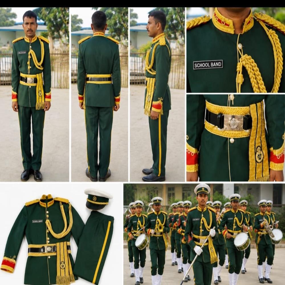 MJ38 School Band Dress Army Pattern