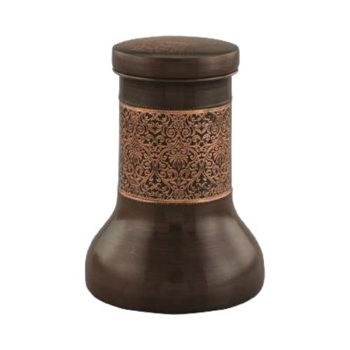 Copper Lily Pot - Shape: Cylinder