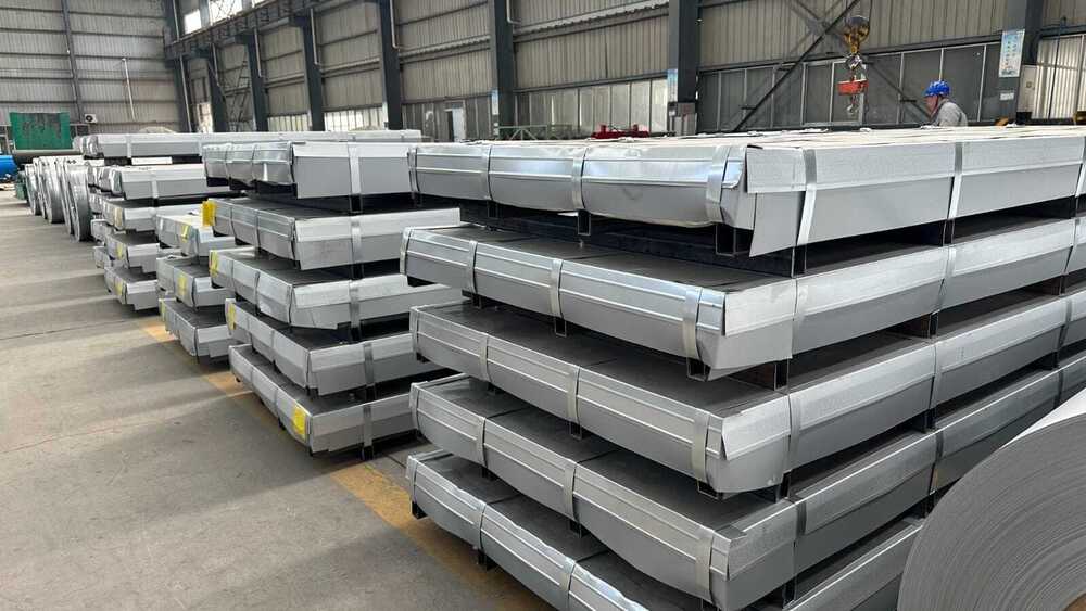 Galvanized Steel Sheets - Chemical Composition: Primarily Iron (Fe) With Zinc Coating