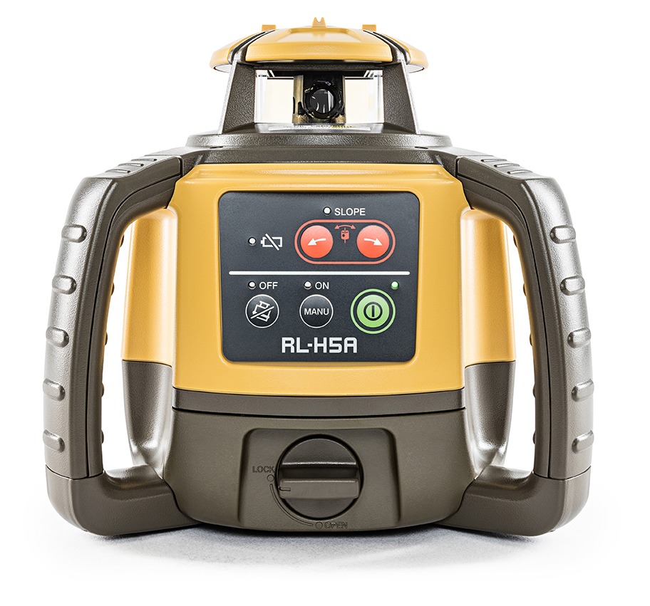 Topcon Laser Level Rlh5A With Ls100D - Application: Surveying Construction Flooring