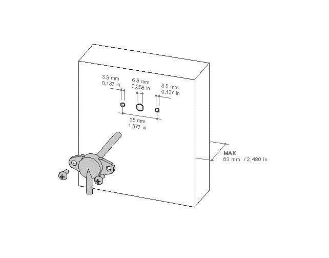 Differential Pressure Gauge Nozzal