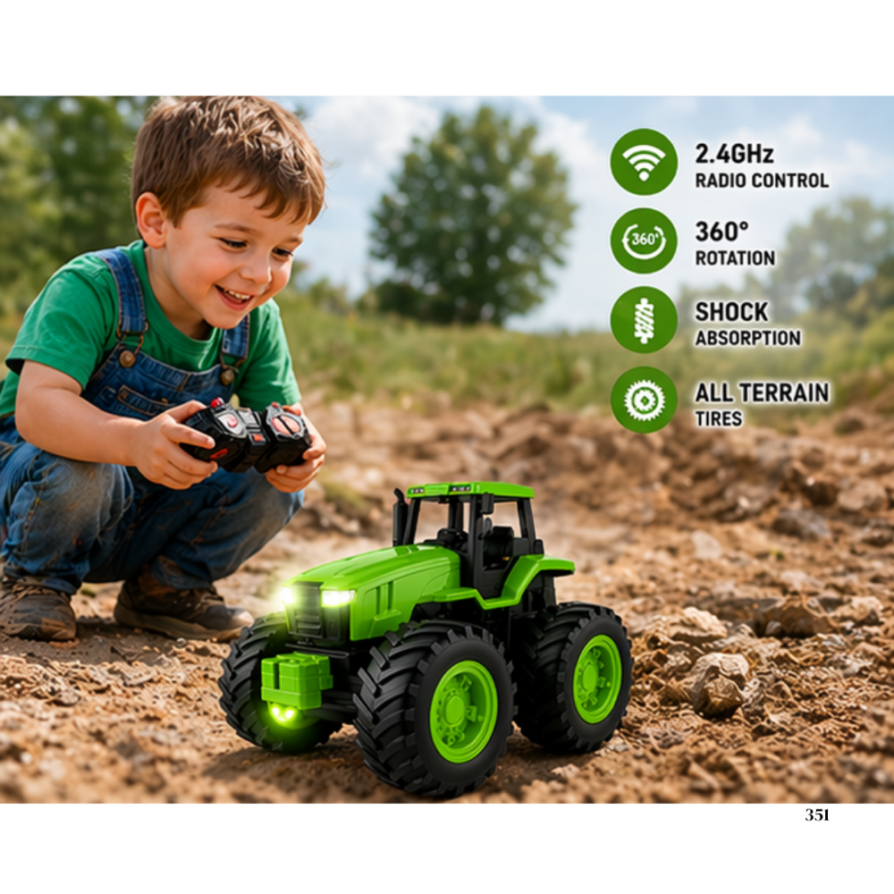 REMOTE CONTROL FARM TRACTOR