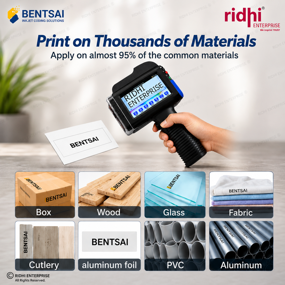 RIDHI BENTSAI B35 HANDHELD TIJ PRINTER