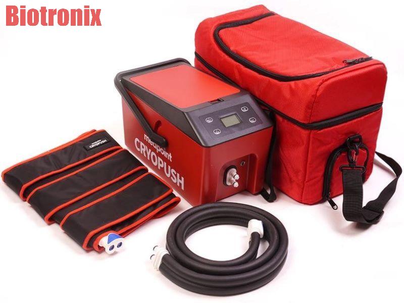 Red Cold Compression Therapy System for Sports Recovery