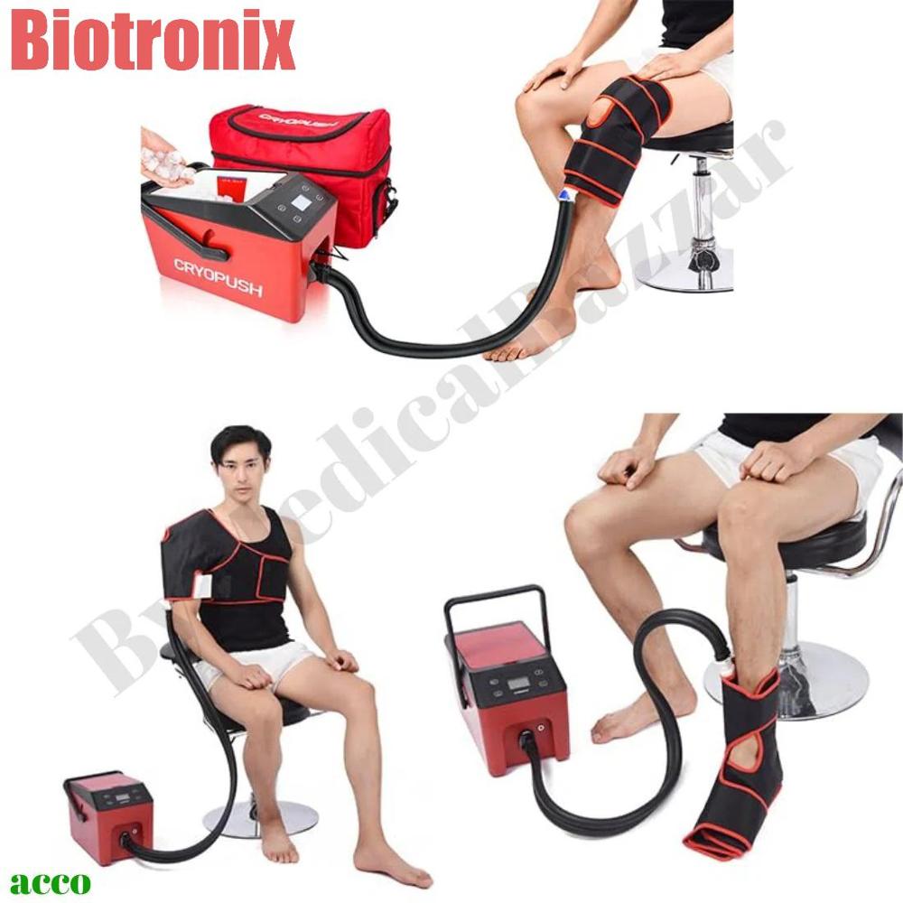 Red Cold Compression Therapy System for Sports Recovery