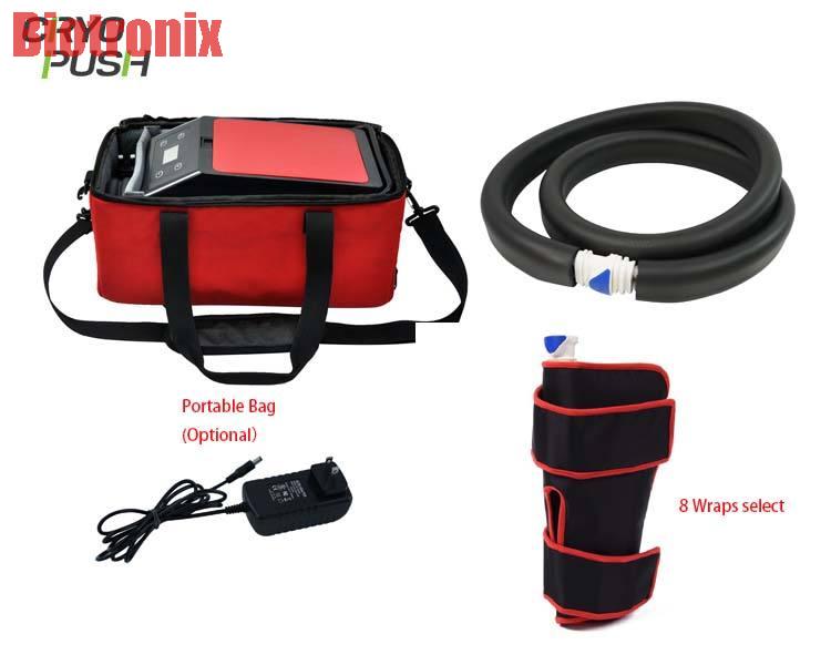 Red Cold Compression Therapy System for Sports Recovery