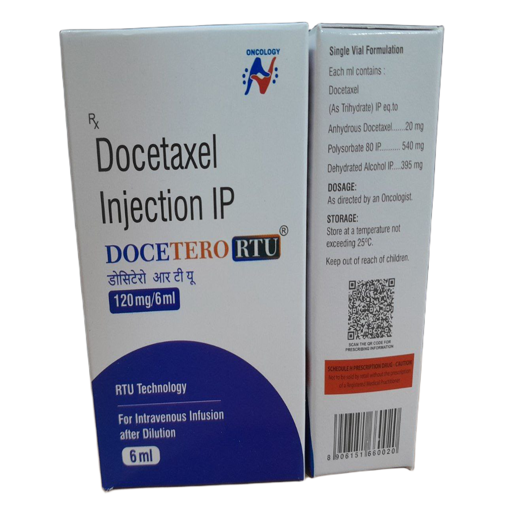 Docetero Rtu 120mg - Docetaxel Injection