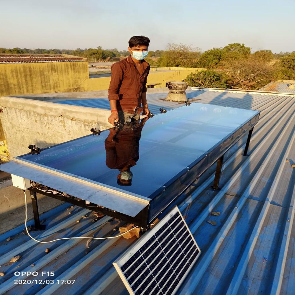 Solar Dryer For Amla