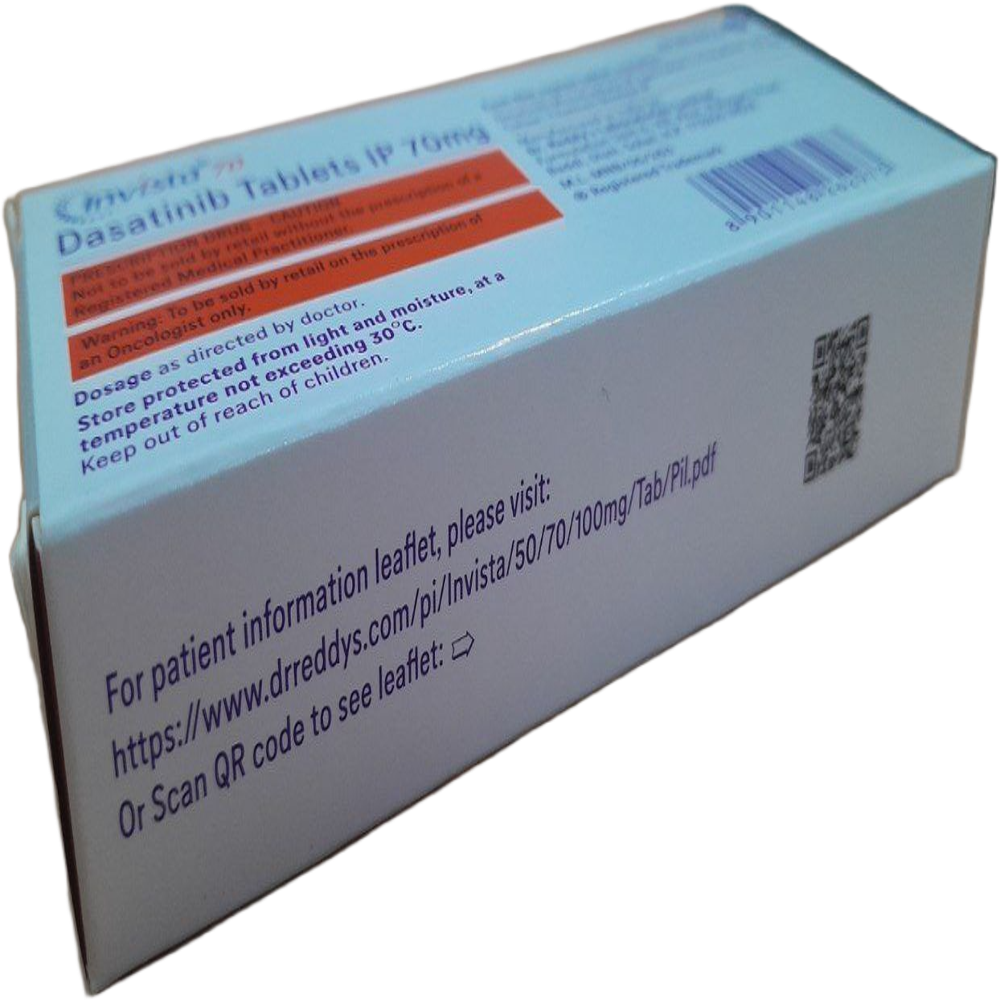 Invista 70mg - Dasatinib Tablets