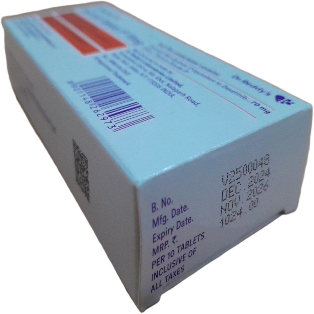 Invista 70mg - Dasatinib Tablets