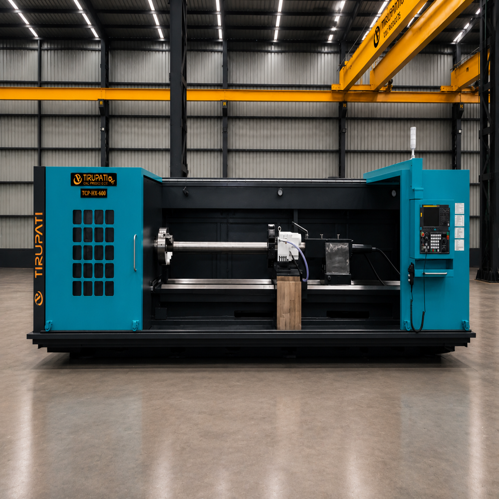 CNC LATHE MACHINE - TCP-HX-600-3000
