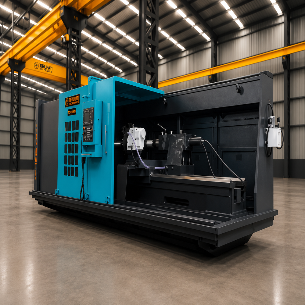 CNC LATHE MACHINE - TCP-HX-600-3000