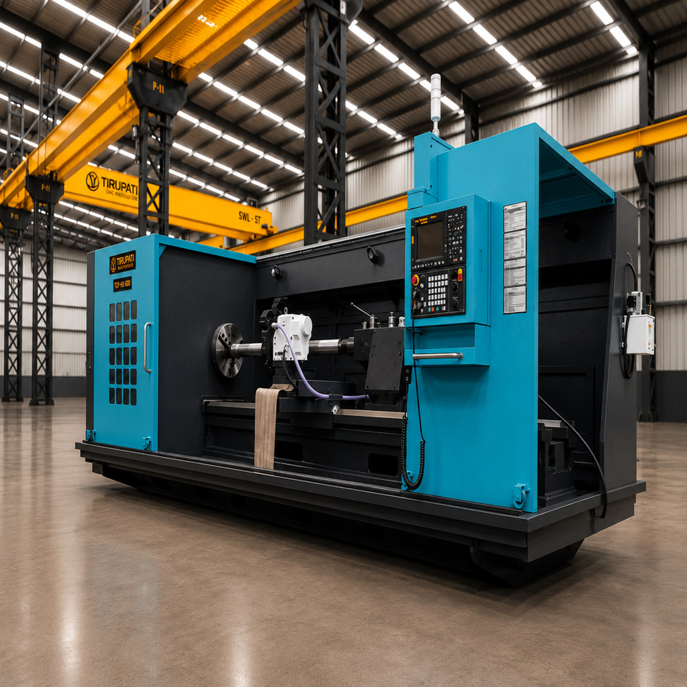 CNC LATHE MACHINE - TCP-HX-600-3000