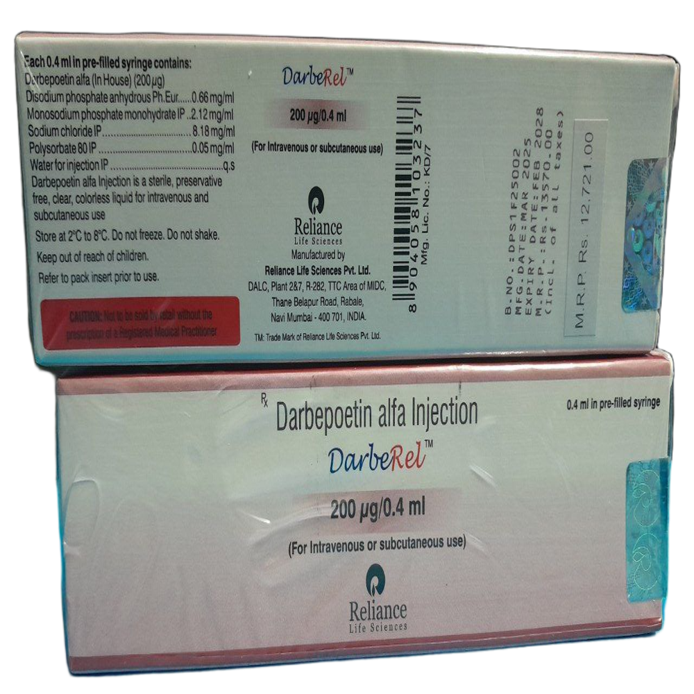 Darberel 200mcg - Darbepoetin Alfa Injection