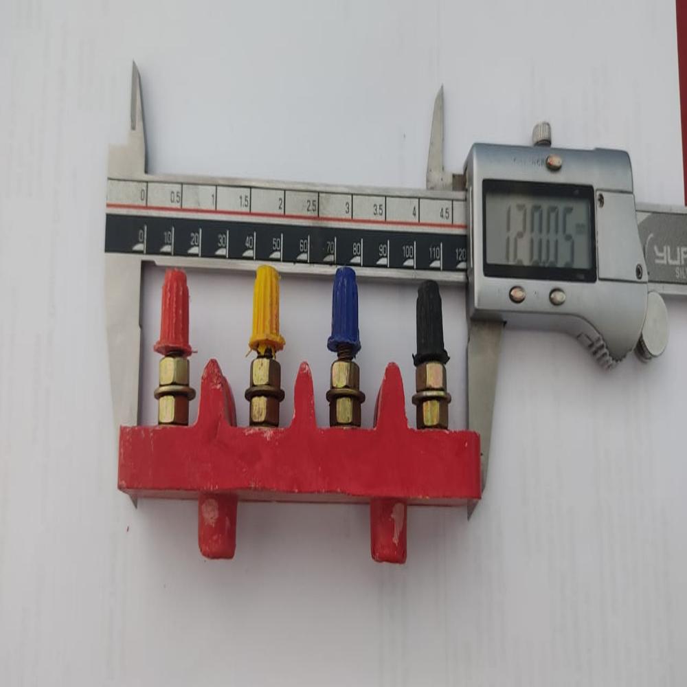 Ryb Connector - Smc Fabrication, 250 Mm Length, 12 Amp Current Rating | Durable Metal, Multi-color Options, Easy Plug-in Design