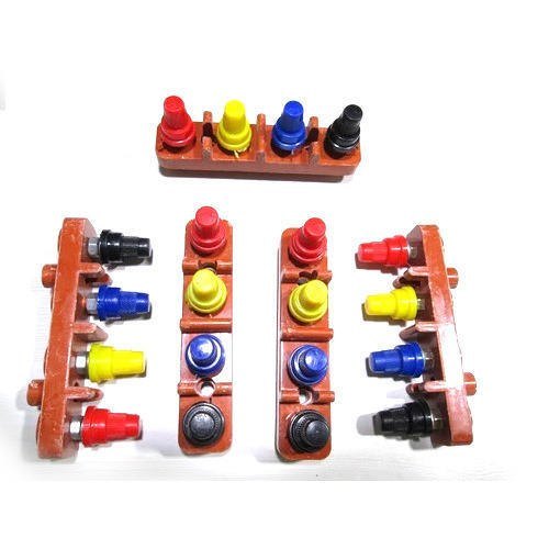 Ryb Connector - Smc Fabrication, 250 Mm Length, 12 Amp Current Rating | Durable Metal, Multi-color Options, Easy Plug-in Design