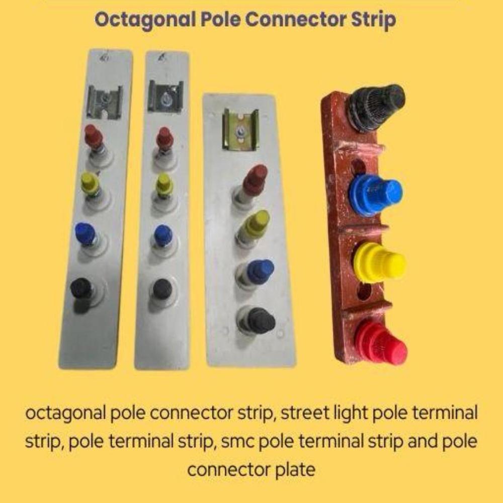 Ryb Connector - Smc Fabrication, 250 Mm Length, 12 Amp Current Rating | Durable Metal, Multi-color Options, Easy Plug-in Design
