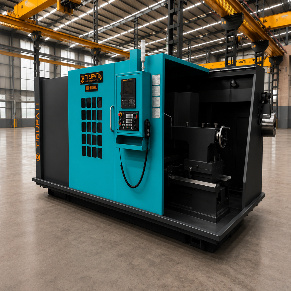 CNC LATHE MACHINE - TCP-HX-600-1500