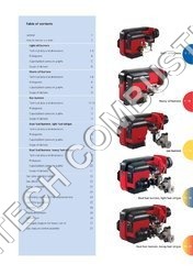 ऑयलन बर्नर और पुर्जों का उपयोग: औद्योगिक